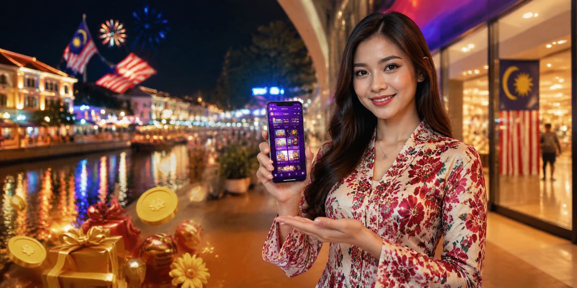 Antara muka aplikasi kasino mudah alih Melaka dengan rekabentuk moden